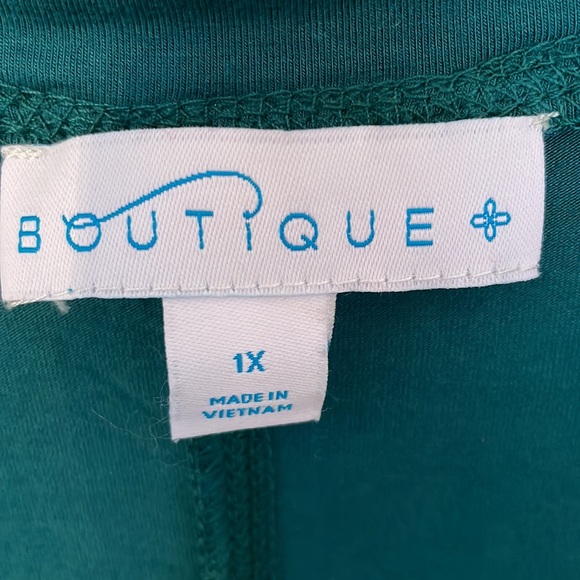 Boutique, size 1X, green dress - Picture 2 of 8